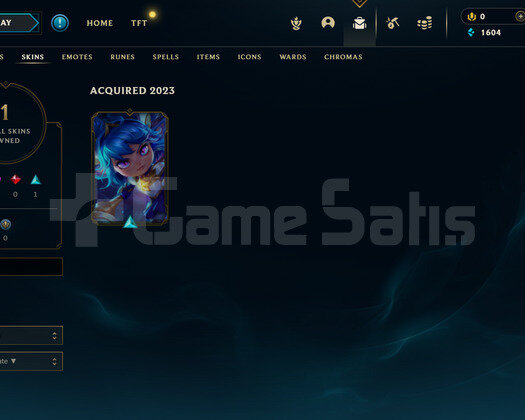 EUW Unranked | 1 Kostüm - 24 Hero | LoL Hesap