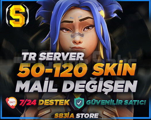 3ADET 50 SKİN MAİL DEĞİŞEN