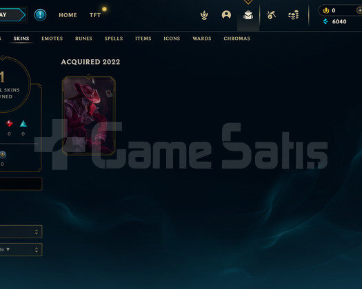 EUW Unranked | 1 Kostüm - 22 Hero | LoL Hesap