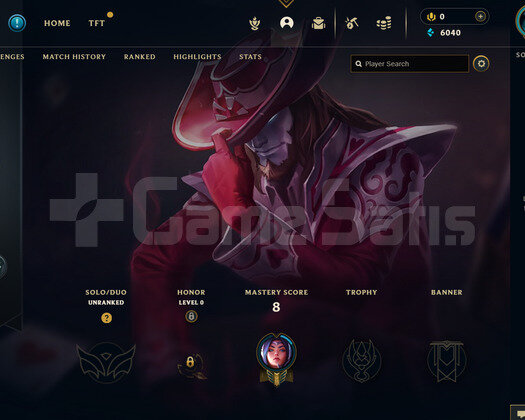 EUW Unranked | 1 Kostüm - 22 Hero | LoL Hesap