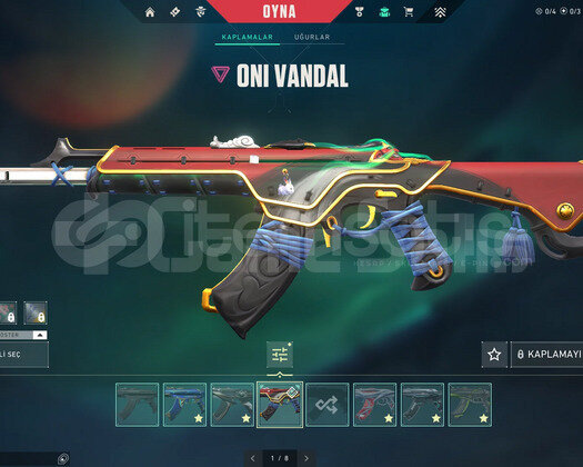 Vct Bıçak/ 4 Paralı Vandal 3 ParalıPhantom Dolu