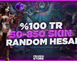+4000 SATIŞ / TR 50-850 SKİN - VİP RANDOM HESAPLAR