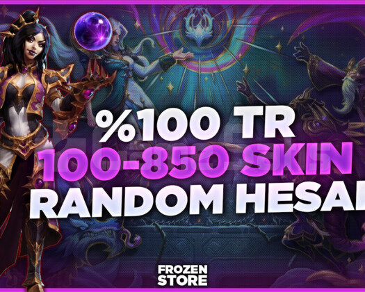 +4000 SATIŞ / TR 100-850 SKİN - DOPDOLU VİP RANDOM