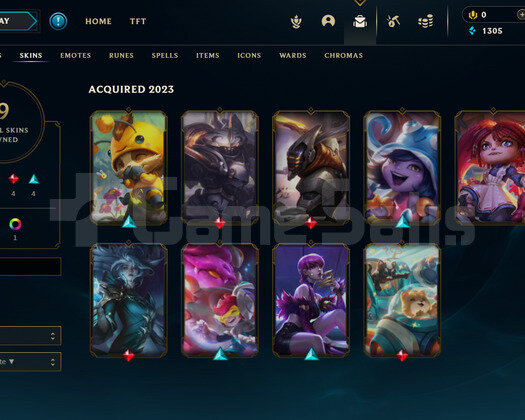 TR Gold 1 | 9 Kostüm - 36 Hero | Handmade Hesap