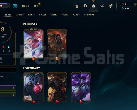 EUW 112 LEVEL -59 HERO 38 KOSTÜM HANDMADE HESAP