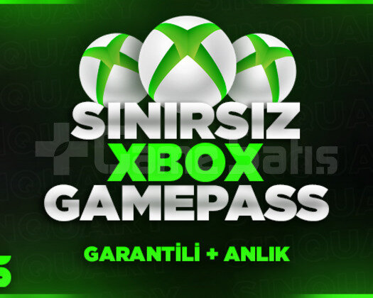 Xbox Gamepass Ultimate Sınırsız