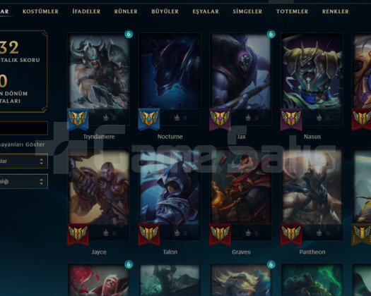 2015 KURULUM 117 LEVEL LOL HESABI