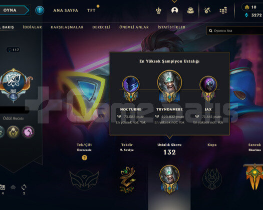 2015 KURULUM 117 LEVEL LOL HESABI