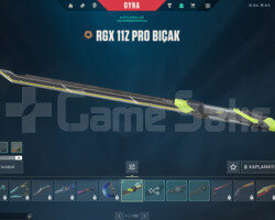 RGX 11Z PRO BIÇAK/PROTOKOL/ASİL E-POSTA HESAP