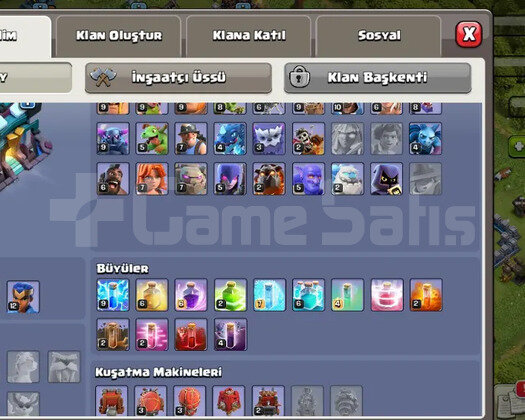 COC MAXA YAKİN TH13 KAÇIRMA UYGUN