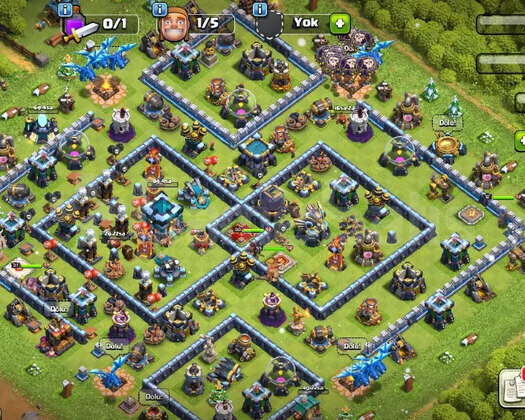 COC MAXA YAKİN TH13 KAÇIRMA UYGUN