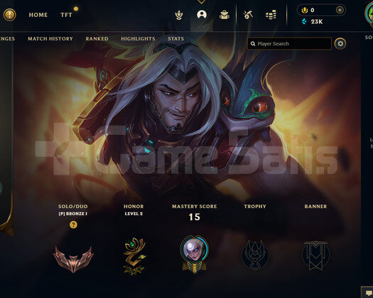 TR Bronz 1 | 1 Kostüm - 23K Mö | LoL Hesap