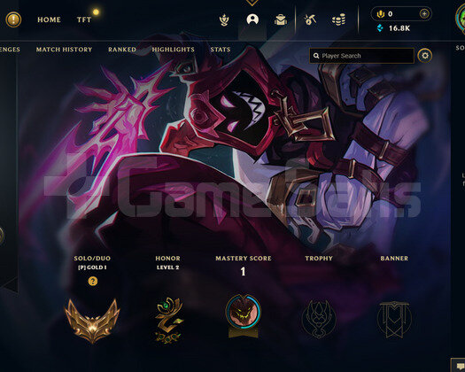 TR Gold 1 | 1 Kostüm - 16K Mö | LoL Hesap