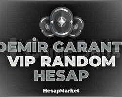 VALORANT 100 TR DEMİR RANK VİP RANDOM HESAP