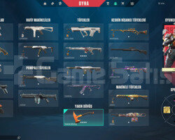 TR SERVER|HER SİLAHTA SKİN OLAN UCUZ HESAP