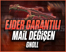 +5000SATIŞ/EJDER GARANTİLİ MAİLLİ HESAP