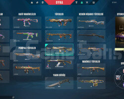 TR SERVER| KELEBEK+XENOHUNTER KNİFE+BOL SKİNLİ