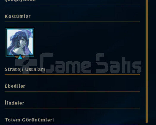 10 KOSTÜM / 40 LEVEL / UNRANKED