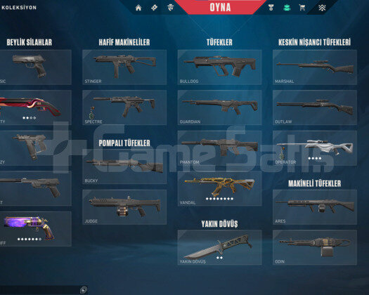 +5000 SATIŞ / TR - BAYONET - RGX VANDAL - FULL