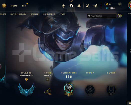 EUW Plat 4 | 4 Kostüm - 31 Hero | LoL Hesap