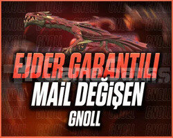 +5000SATIŞ/EJDER GARANTİLİ MAİLLİ HESAP