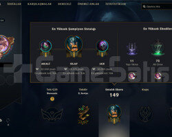 SEZON 13 HANDMADE DEMİR LOL HESABI