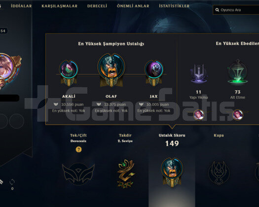 SEZON 13 HANDMADE DEMİR LOL HESABI