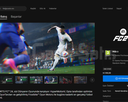 FC 24 EPİC GAMES HESAP!