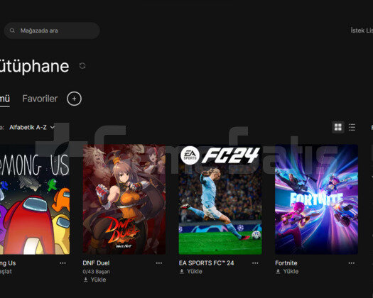 FC 24 EPİC GAMES HESAP!