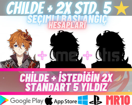EU | MR10 Childe + 2x Seçimli STD 5 Yıldız