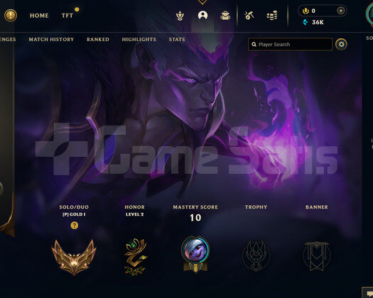 EUW Gold 1 | 4 Kostüm - 36K Mö | LoL Hesap