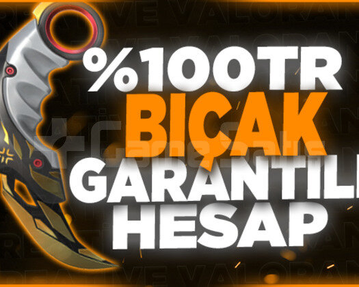 TR | BIÇAK SKİN GARANTİLİ | RANDOM DOPDOLU MVİP+