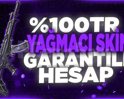 TR | YAĞMACI SKİN GARANTİLİ |RANDOM DOPDOLU MVİP+