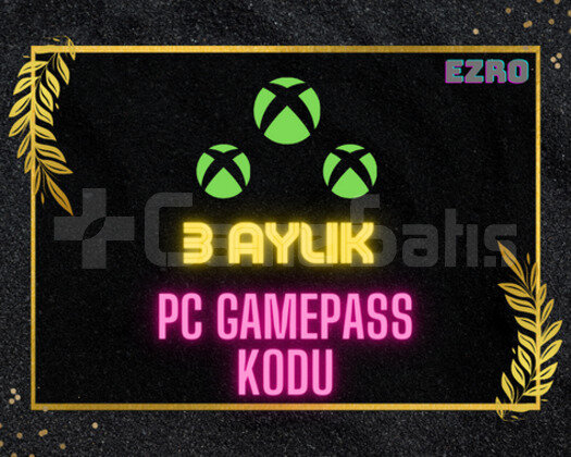 3 AYLIK PC GAMEPASS KODU