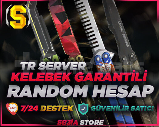 FULL TR KELEBEK GARANTİLİ & ANINDA +2500 SATIŞ