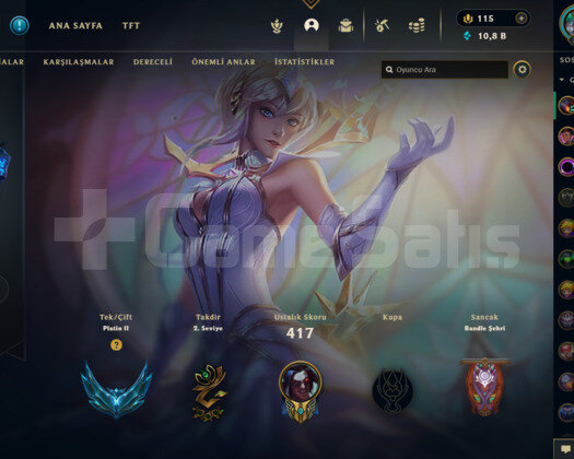 TR 370 LVL 144 KOSTÜM PLAT 2 TAKDİR 2 417 USTALIK