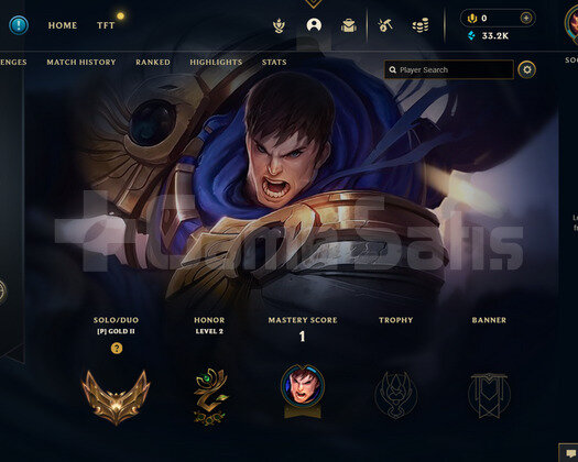 EUW Gold 2 | 20 Hero - 33K Mö | LoL Hesap