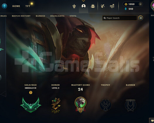 TR Zümrüt 3 | 5 Kostüm - 1050 RP | LoL Hesap