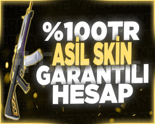 TR | ASİL SKİN GARANTİLİ RANDOM DOPDOLU MVİP+