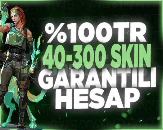 TR | 40-300 SKİN GARANTİLİ RANDOM DOPDOLU MVİP+