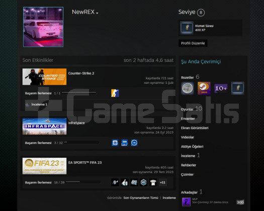 6 MADALYA | FACEIT-ESEA | MAİNLİK OYUNLU CS HESABI