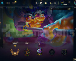 EUW Gold 1 | 3 Kostüm - 28K Mö | LoL Hesap
