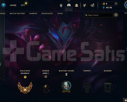 EUW Gold 2 | 1 Kostüm - 44K Mö | LoL Hesap