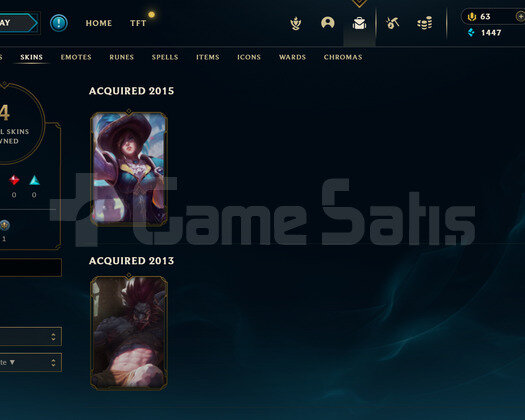 EUW 30 LEVEL - 53 HERO 4 KOSTÜM HANDMADE HESAP