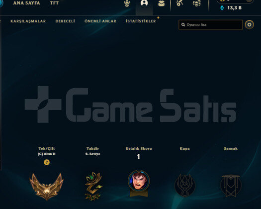 EUW Gold 2 | 20 Hero - 13K Mö | LoL Hesap
