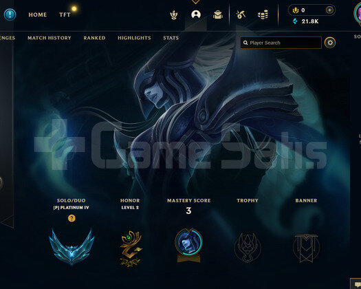 EUW Plat 4 | 21 Hero - 21K Mö | LoL Hesap
