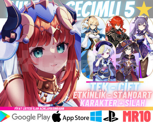 EU | MR10 Nilou + Seçimli 5 Yıldız - Başlangıç