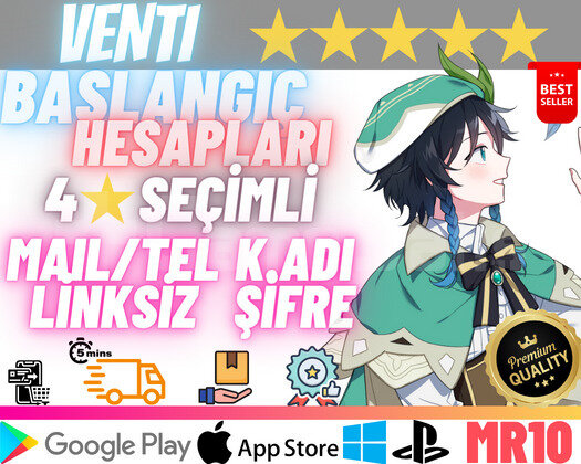 EU | MR10 Venti - Temiz Başlangıç Hesapları
