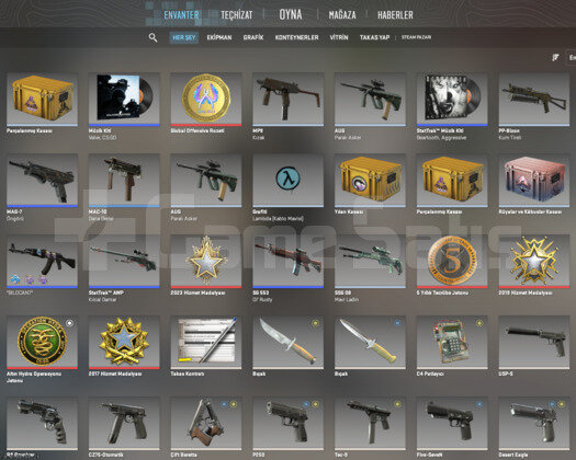 FACEIT KAYITSIZ 8 MADALYA CS SEÇKİN HESAP