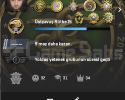 FACEIT KAYITSIZ 8 MADALYA CS SEÇKİN HESAP